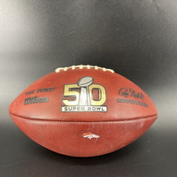 NFL - Broncos Super Bowl 50 Game Used Football