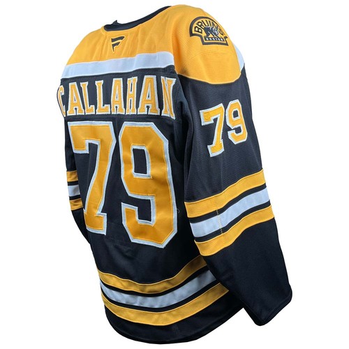Photo of Game-Used 2024-2025 Season Home Hockey Jersey - Set 3 - Michael Callahan