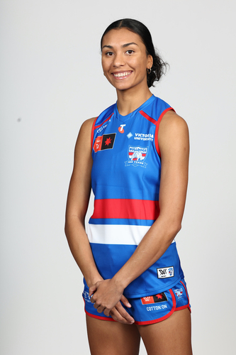 Photo of 2025 AFLW Pride Signed Guernsey -  Match Worn* by Zimmorlei Farquharson