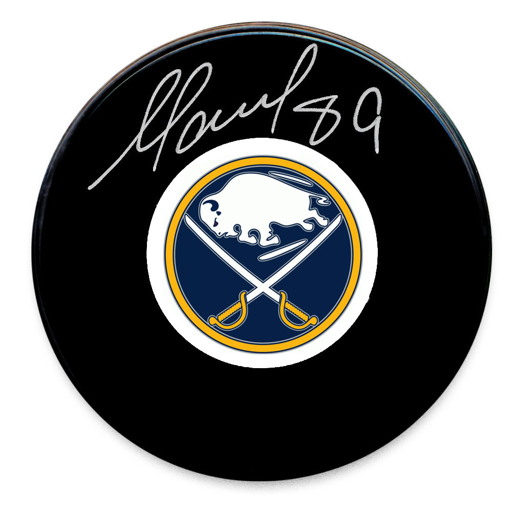 Alexander Mogilny Buffalo Sabres Autographed Puck