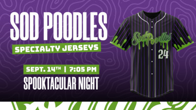 #32 Tom Gorzelanny Skyfest Spooktacular Jersey