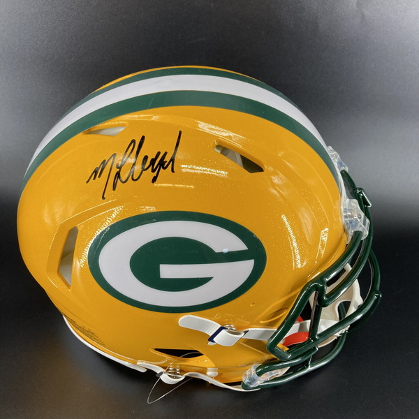 NFL - Packers MarShawn Lloyd Signed Authenitc Speed Helmet