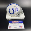 HOF - Colts Dwight Freeney Signed Mini Helmet