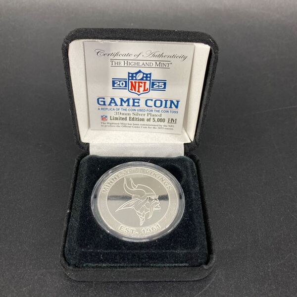 Blank - Vikings 2025 Commemorative Game Coin