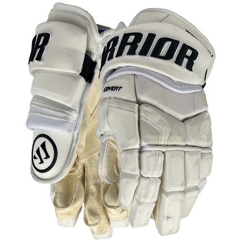 Photo of Game-Used 2026 Stadium Series Warrior Hockey Gloves - Nikita Zadorov(2 of 2)