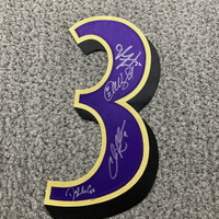 Ravens  -  Multi Sign Jersey Number Signed By Musa Smith, Chris Redman, ...