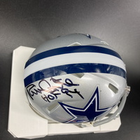 HOF - Cowboys Randy White Signed Mini Helmet with HOF 94 Inscription