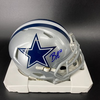 NFL - Cowboys Brandon Aubrey Signed Mini Helmet