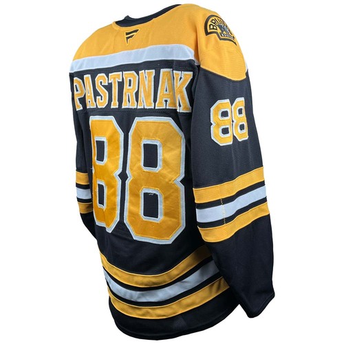 Photo of Game-Used 2024-2025 Season Home Hockey Jersey - Set 3 - David Pastrnak