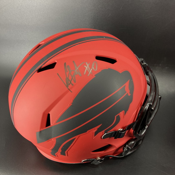 Bills - Khalil Shakir Signed Replica Rave Helmet