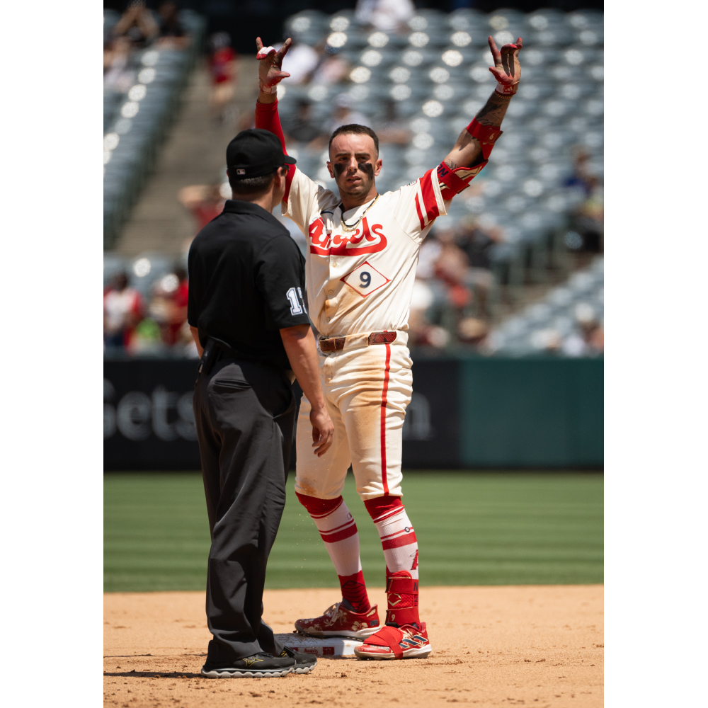 バスケットオーダー Zach Neto Game-Used + Autographed City Connect Jersey - 39th