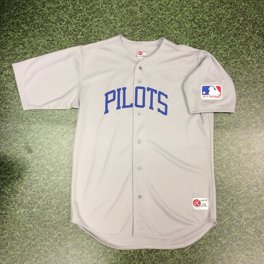 Brewers Charity Auction Seattle Pilots 40 Grey Jersey MLB Auctions