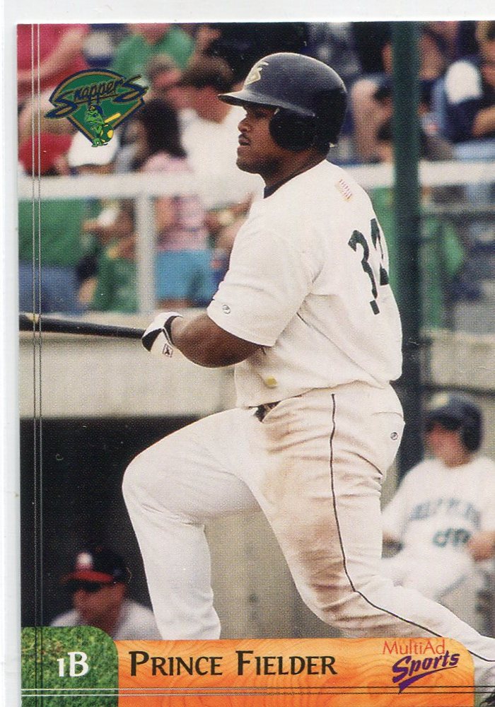 2003 Beloit Snappers Multi-Ad #27 Prince Fielder