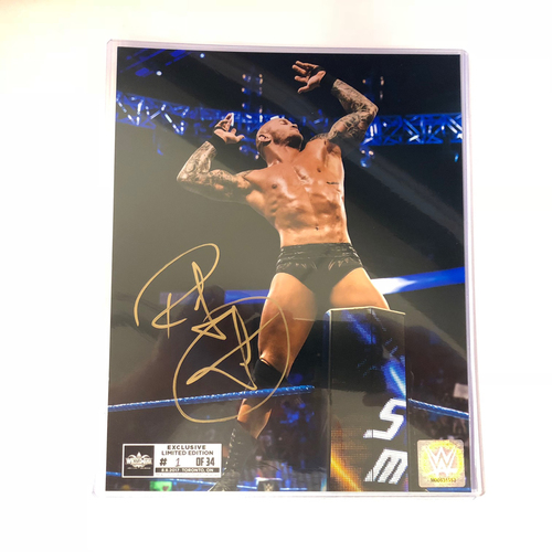 Randy Orton SIGNED 8 x 10 Limited Edition WrestleMania Photo (#1 of 34)