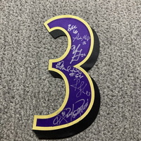 Ravens  -  Multi Sign Jersey Number Signed By Todd Heap, Ron Johnson, Mu...