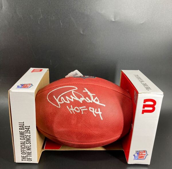 HOF - Cowboys Randy White Signed Authentic Football