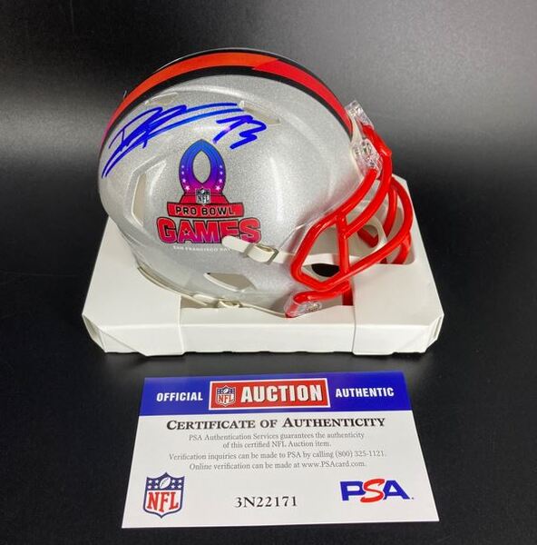 NFL - Bills Dion Dawkins Signed Pro Bowl Games Mini Helmet