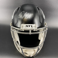 Falcons - Desmond Ridder Signed Replica Speed Helmet