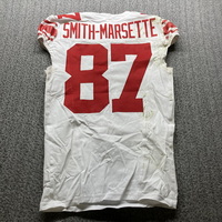 International Series - Giants Ihmir Smith-Marsette Game Used Jersey (11/...