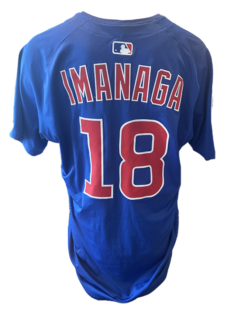 IMANAGA 18 ユニフォーム 2色セット Shota Imanaga Game-Used Jersey used in 2 Games - 3/27 vs. ARI: USA