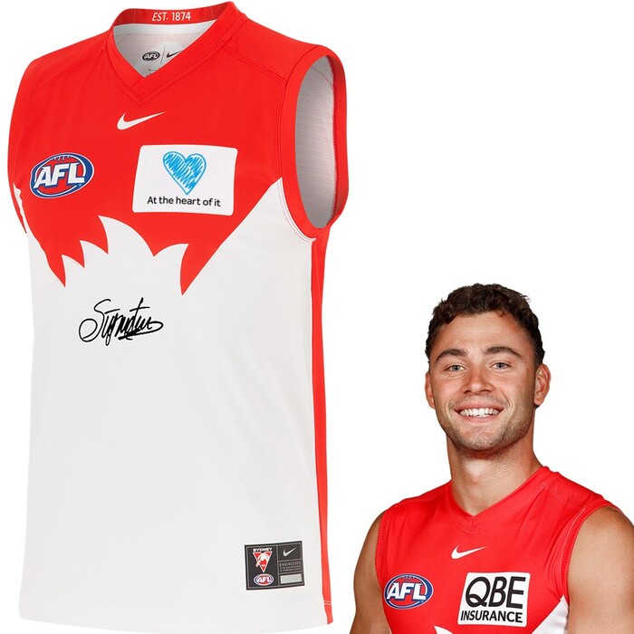 Photo of Will Hayward #9 Sydney Swans 2025 QBE Charity Guernsey