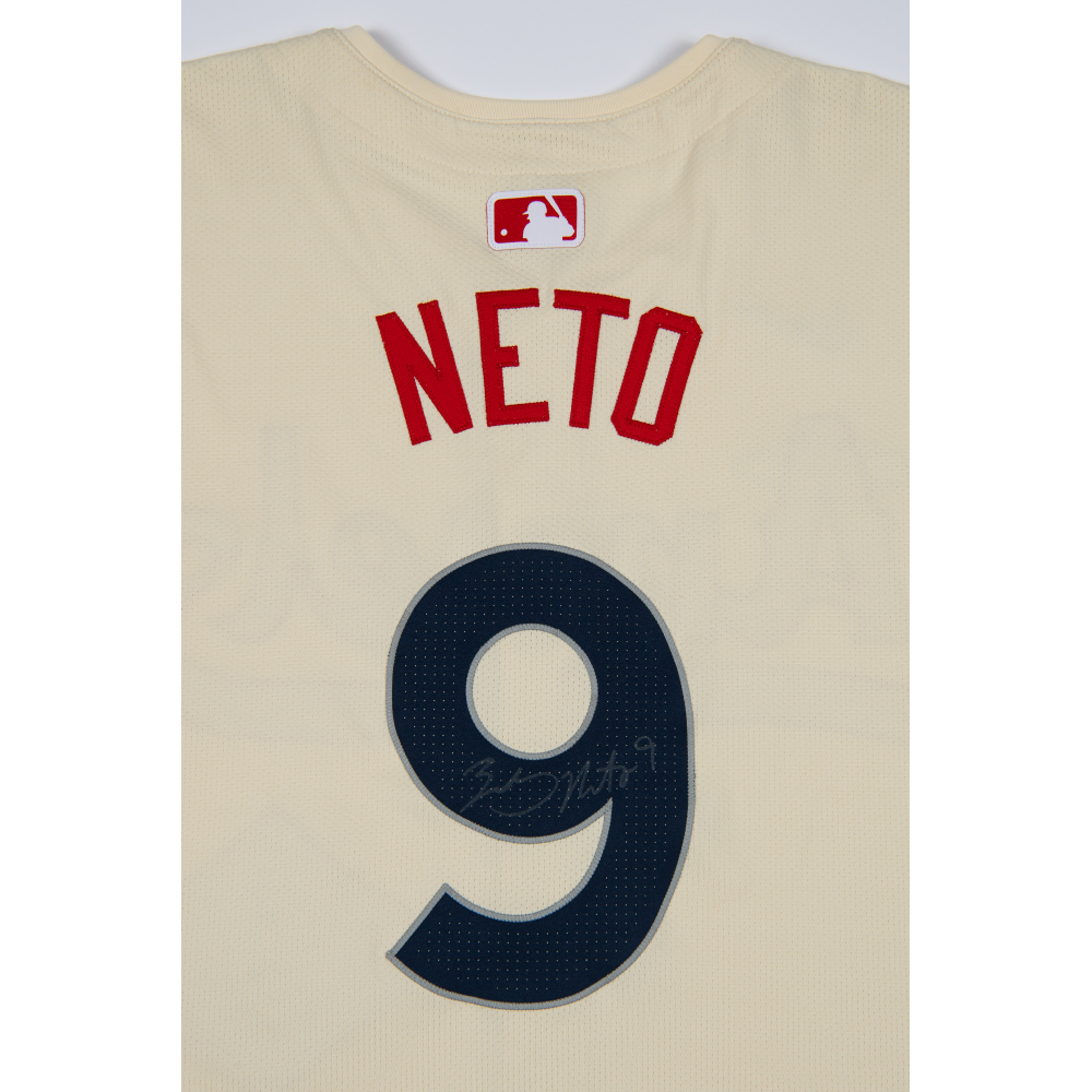 バスケットオーダー Zach Neto Game-Used + Autographed City Connect Jersey - 39th
