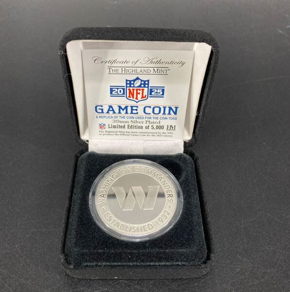 Commanders 2025 Commemorative Game Coin