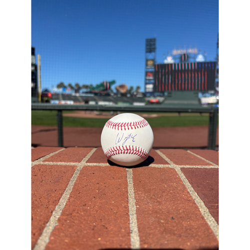 Photo of Giants Community Fund Memorabilia Auction: Willy Adames Autographed Baseball