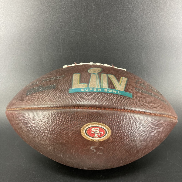 NFL - Super Bowl LIV 49ers Offense Game Prepped Football