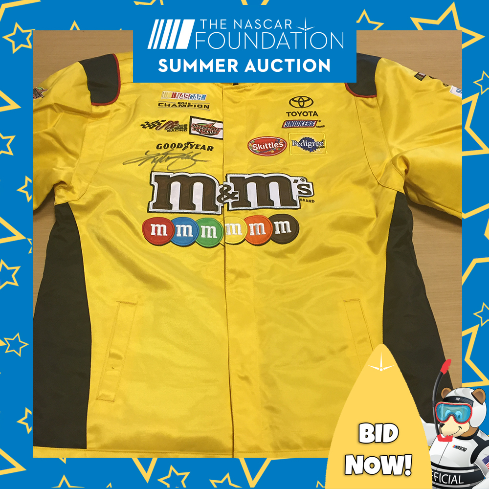 Kyle Busch Autographed Replica Uniform Jacket Barnebys