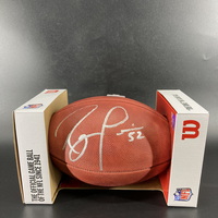 NFL - Ravens Ray Lewis Signed Authentic Football