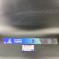 NFL - Cowboys Kavontae Turpin 2023 Pro Bowl Games Nameplate Special Edit...