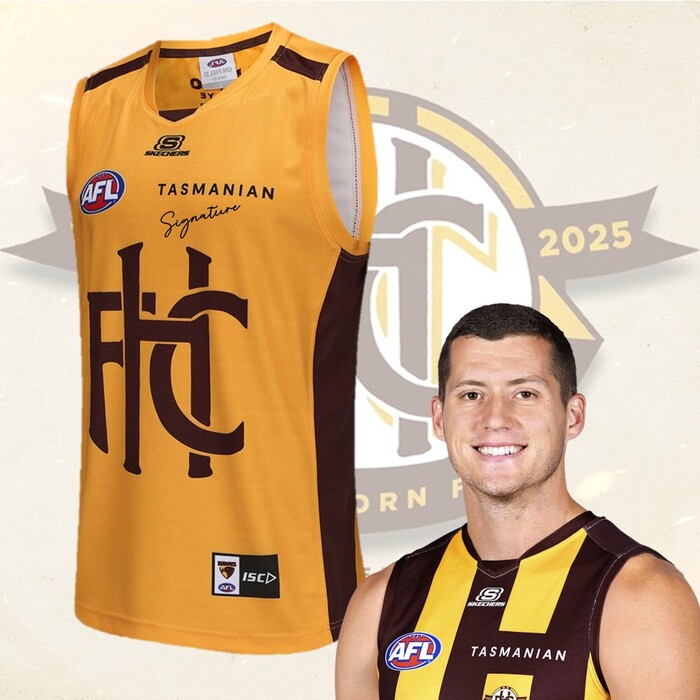Lloyd Meek #17 Hawthorn 2025 Gold Heritage Matc...
