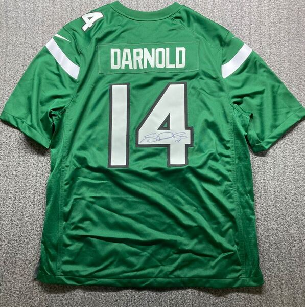 Jets - Sam Darnold Signed Replica Jersey XL