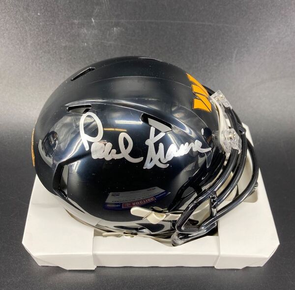 HOF - Commanders Paul Krause Signed Mini Helmet
