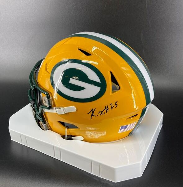 NFL - Packers Keisean Nixon Signed Mid Size Helmet