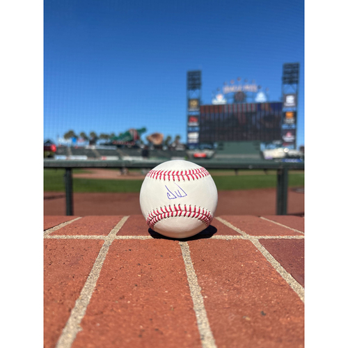 Photo of Giants Community Fund Memorabilia Auction: Carson Whisenhunt Autographed Baseball