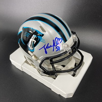 Panthers - Luke Kuechley Signed Mini Helmet