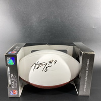 NFL - Cowboys KaVontae Turpin Signed Panel Ball with Pro Bowl Logo