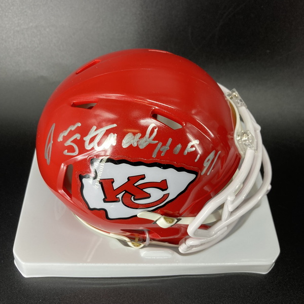 HOF - Chiefs Jan Stenerud Signed Mini Helmet