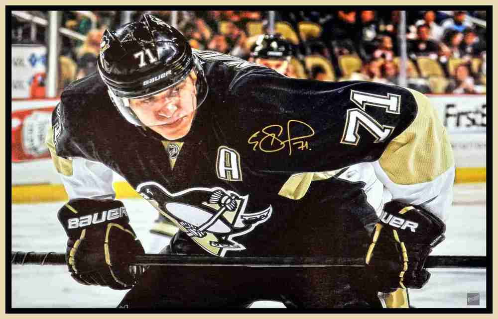 Evgeni Malkin - Signed & Framed 20x29