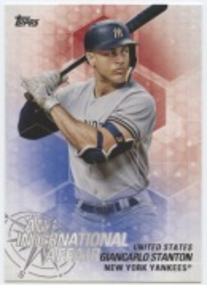 2018 Topps Update An International Affair #IA41 Giancarlo Stanton