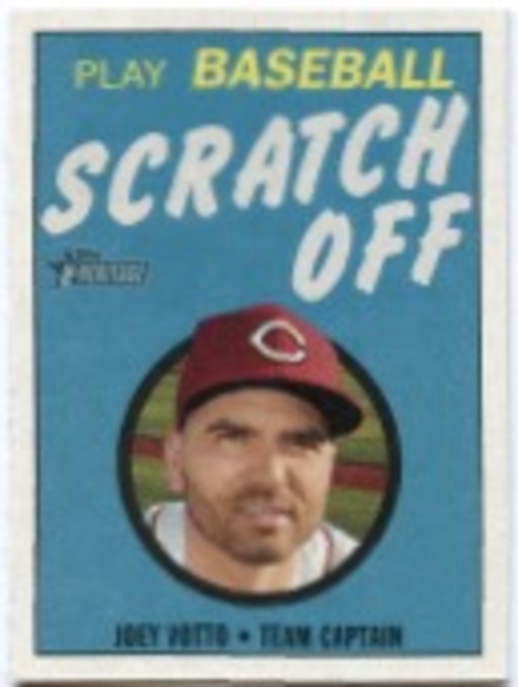 2019 Topps Heritage '70 Topps Scratch Offs #24 Joey Votto