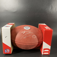 Colts -  Darius Leonard Signed Authentic Football With Colts Logo