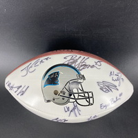 Panthers -  Multi Sign Panel Ball With Panthers Logo Signed By Over 15 P...