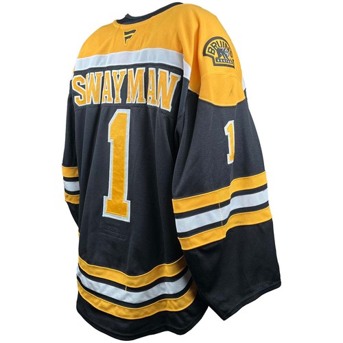 Photo of Game-Used 2024-2025 Season Home Hockey Jersey - Set 3 - Jeremy Swayman