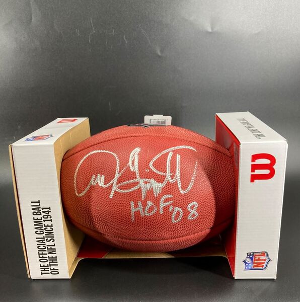 HOF - Patriots Andre Tippett Signed Authentic Football