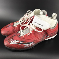 My Cause My Cleats - Giants Chad Wheeler signed and Game Worn Cleats