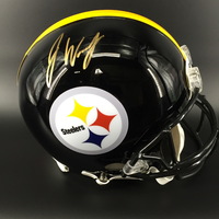 NFL - STEELERS WR JAMES WASHINGTON SIGNED STEELERS PROLINE HELMET