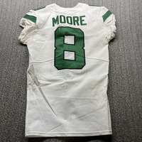 Crucial Catch - Jets Elijah Moore Game Used Jersey (2022 Season) Size 36